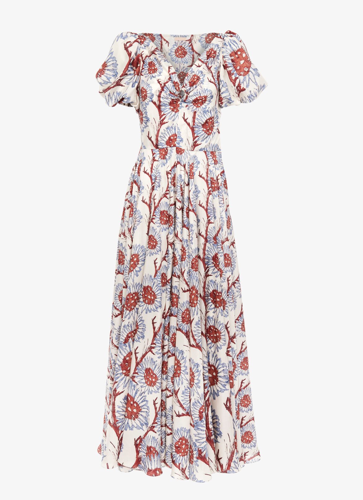 Dresses ALAÏA WHITE/GRAY BLUE DRESSES